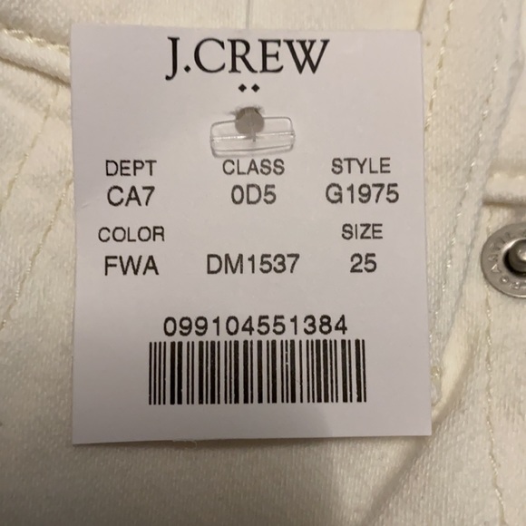 NWT JCrew Women’s Highest Rise 10” skinny jean - Picture 8 of 8